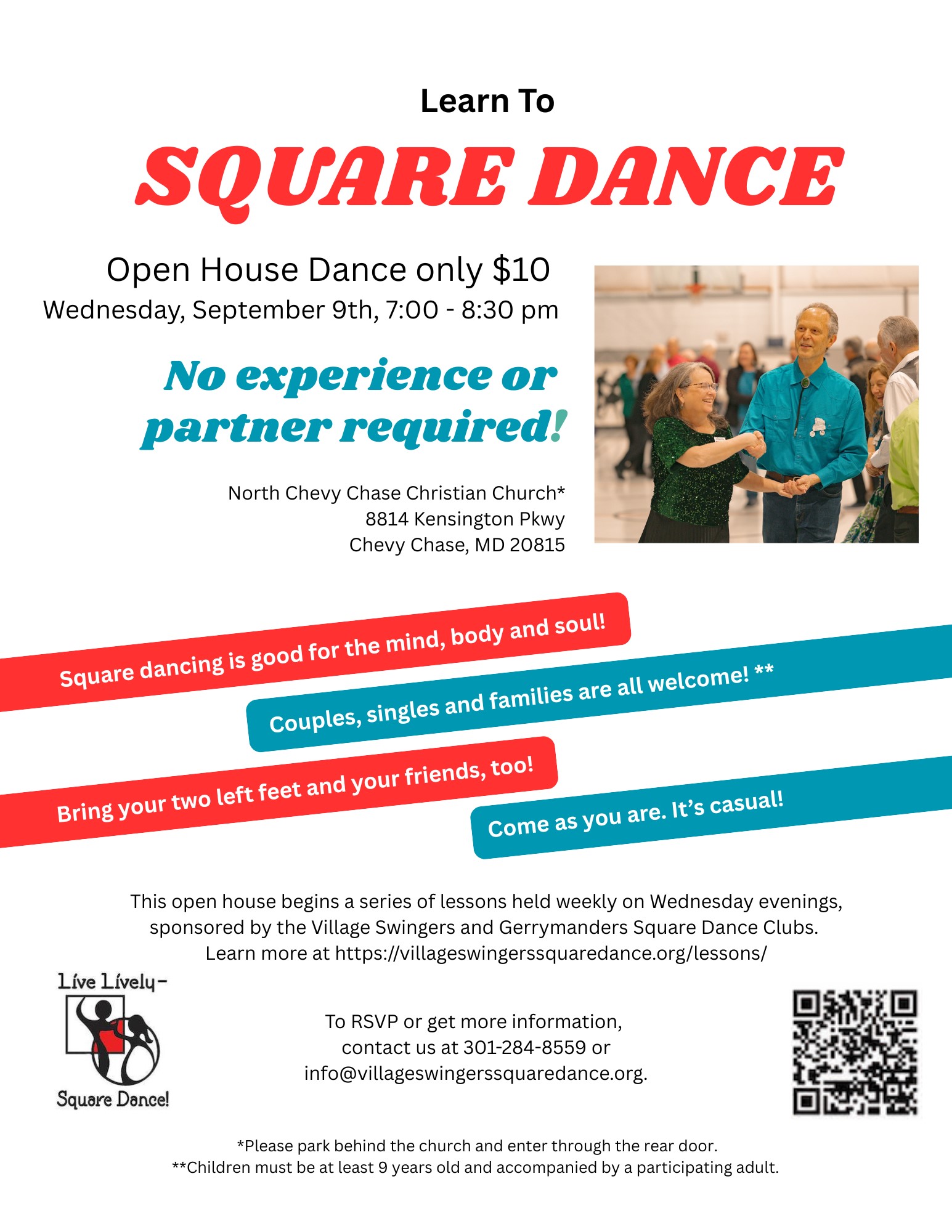 Village Swingers Open House September 2026